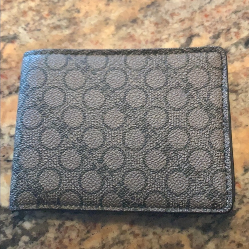 New Authentic Salvadore Ferragamo bifold wallet